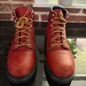 Red Wing 22051 Safety Toe Work Boots Men's 8D Made USA ANSI Z41 PT91